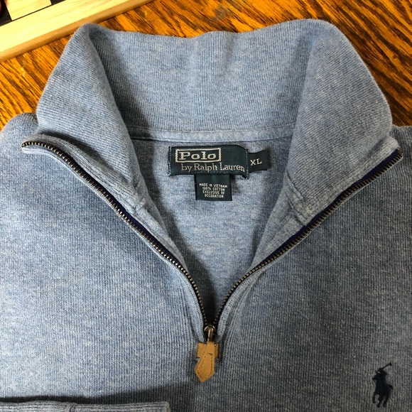 Polo Ralph Lauren Quarter Zip Pullover - Picture 2 of 2